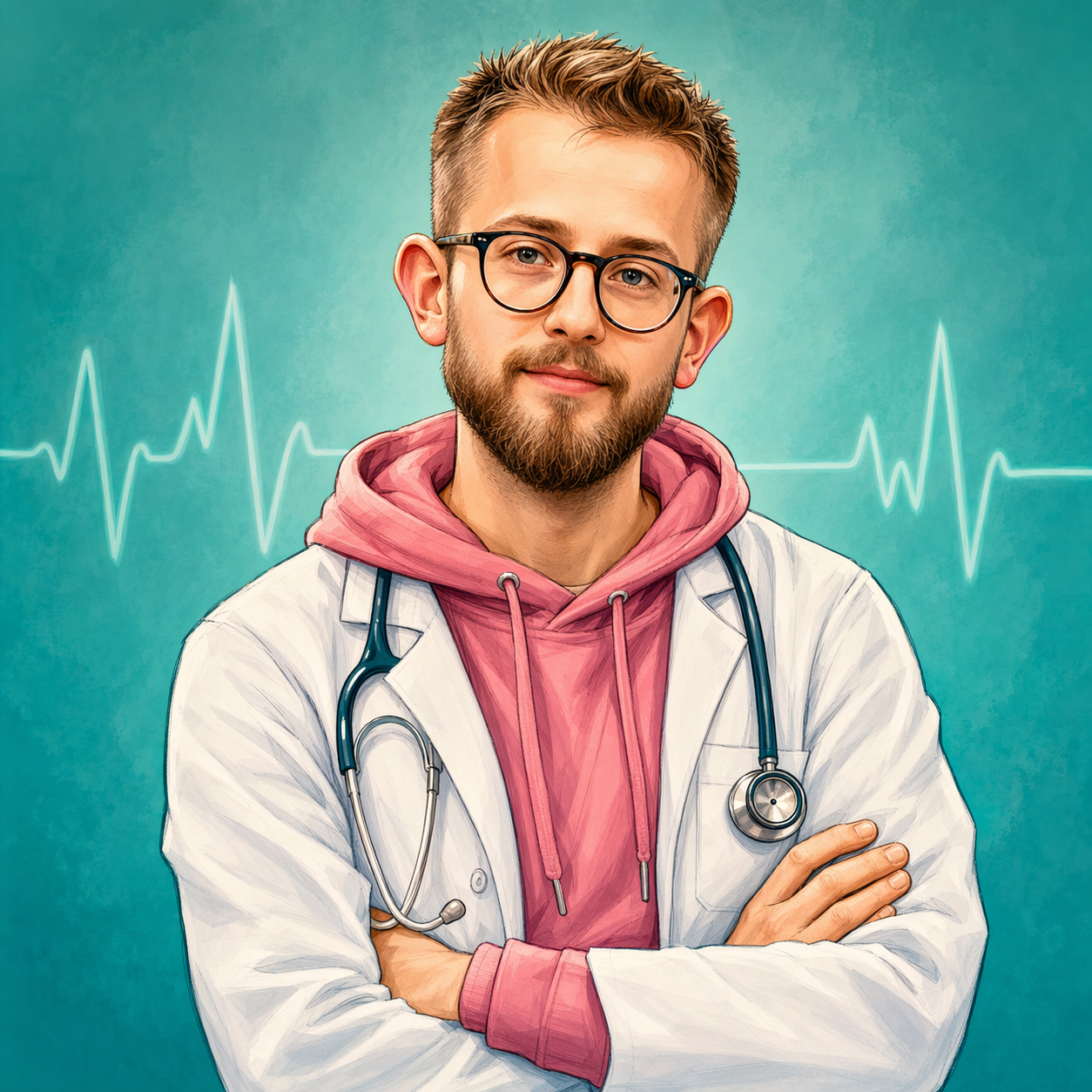 Karikatúra Mareka Hanusa